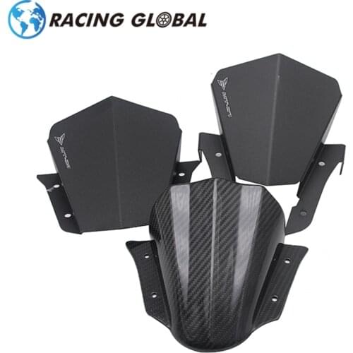 ALCON-Racing CNC Front Windshield Windscreen For Yamaha MT07 MT-07 2013-2017 MT-09 MT09 2014-2016
