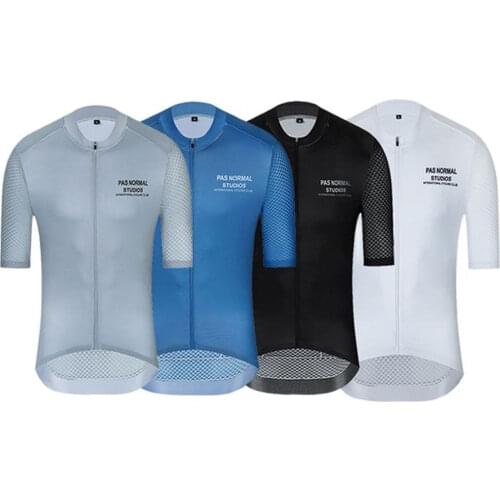 PNS New Solid Color Cycling Jersey Team Bike Cycling Tops Mens Summer Short Sleeve Bike Wear MTB Cycling Shirt Clothes S-6XL