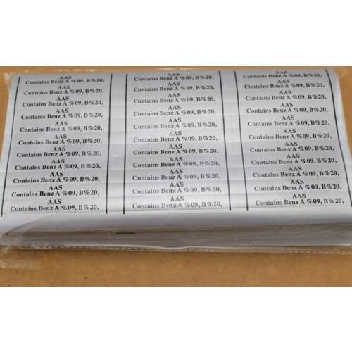 Strong adhesive waterproof removable reusable sticker