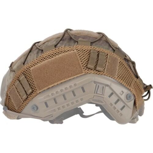 Sport Helmet Cover 500D Nylon Hunting Shooting Helmet Cover Military Paintball Wargame Outdoor Gear Helmet Mesh Cover