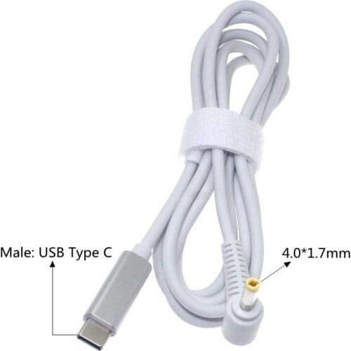 Universal Laptop Dc Power Adapter Plug Charging Cable Cord USB C Type C PD Converter for Lenovo Asus Acer Dell Notebook Charger
