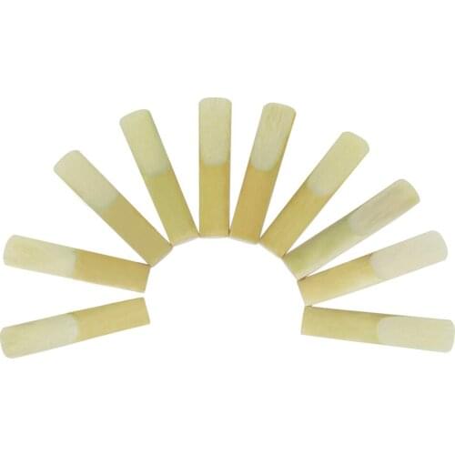 High quality 10pcs/ Box High Grade Alto Saxophone Reeds Strength 2.5 Woodwind Instruments Saxophone Parts