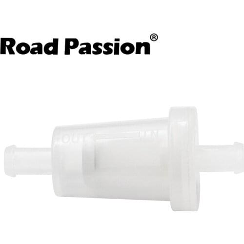 2Pcs or 5Pcs Road Passion Motorcycle Petrol Gas Fuel Gasoline Oil Filter for Moped Scooter 9mm Petrol Pipe Dirt Bike ATV Go Kart