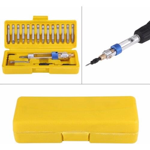20Pcs Drill Driver Multi Screwdriver Sets Updated Version 16 Different Kinds Head with Countersink Bits Allen Wrench