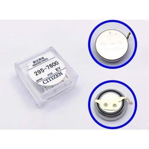 Watch accessories battery 295-7600 mt516 special rechargeable battery for photo kinetic Watch
