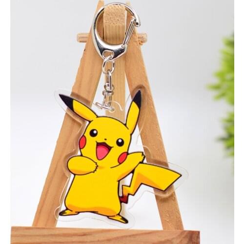 Anime Keychain WL0701 Acrylic Cartoon Keyring Accessories