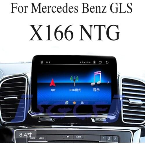 Car Stereo Audio Accessories Navigation CarPlay GPS Navi For Mercedes Benz GLS 350 450 550 63 MB X166 NTG With 360 BirdView