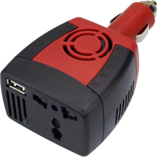 2017 SERIES car inverter power supply 150w DC 12 v - AC 220 v converter transformer laptop mobile phone charger universal socket