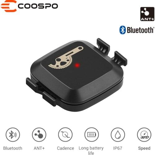 CooSpo Cadence Speed Rpm Sensor Bluetooth 4.0 ANT+ Road Bike Mtb Sensor For Wahoo Garmin Bike Computer