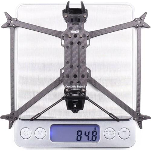 GEPRC Crocodile5 Baby 5inch Mini Long Range Drone Replacement GEP-CB5 227mm 5inch Carbon Fiber Frame Kits 4mm Arm