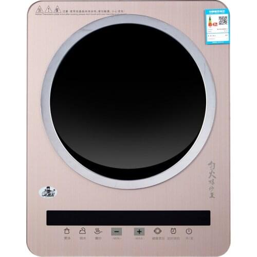 Induction cooker household large deep concave touch double digital screen large power 3500W intelligent stir-fry single oven