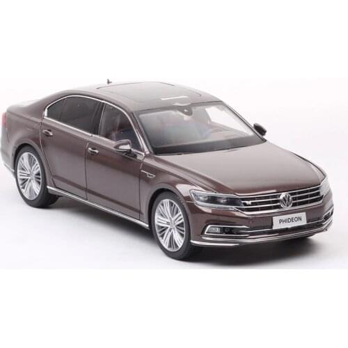 Classic Large 1/18 Scale Kyosho VW Phideon Luxury Executive Sedan Metal Auto Diecast Car Vehicle Model Replicas Gift Collectible