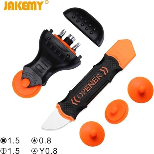 JAKEMY Magnetic Screwdriver Prying Spudger Opener Tools For Iphone 8 8P 7 7P 6 6P 5 5S Mobile Phone Repair Opening Tools