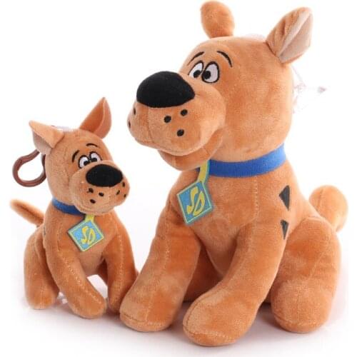 Scoby Great Dane Dog Kawaii Plush Toys Cartoon Comic Anime Model Doll Stuffed Toy Christmas Birthday Gift For Children