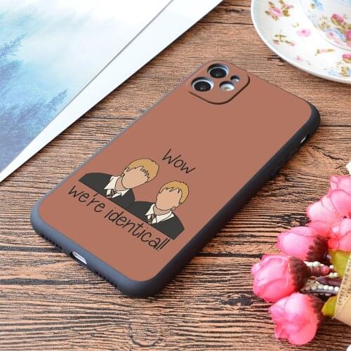 For iPhone Fred And George Weasley Twins Print Soft Matt Apple iPhone Case
