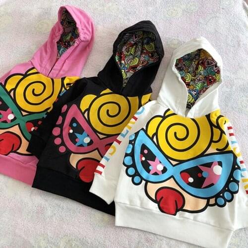 2020 Autumn Girls Clothes Infant Toddler Boy Cloth Sweatshirt Hoodies Teen Girl Kids Boy Top Clothing Pattern Bear Pacifier A
