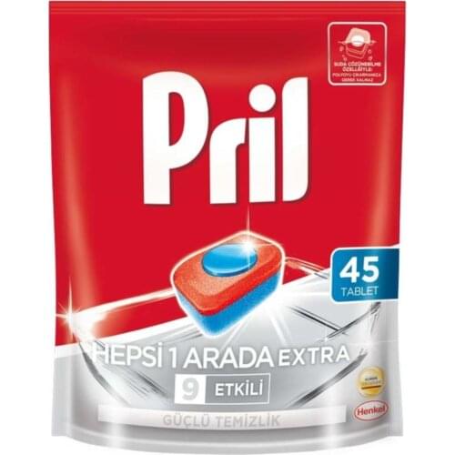 Prilled All In 1 Tablet 45 Wash Tablet Detergent