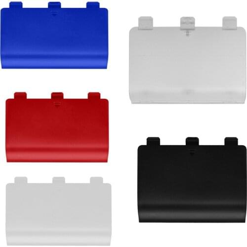 Replacement Battery Doors Cover Lid Shell ABS Back Covers Case Game Accessories for Xbox One Wireless Controller