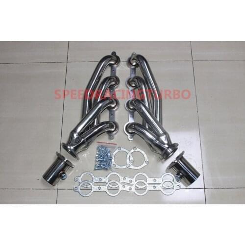 EXHAUST HEADER FOR LS1 LS6 LSX Camaro 1967-81 LS Z28 Chevrolet Engine Stainless Shorty Swap Header