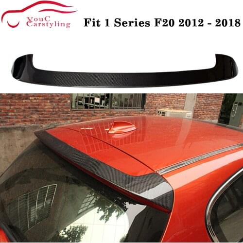 F20 M-performance Style Carbon Fiber Rear Spoiler for BMW 1 Series F20 2012 - 2014 5-door Hatchback Rear Spoiler Trunk Boot Lip