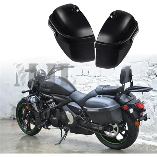 Hard Bags Saddlebags & Heavy Duty Mounting Kit Fit KAWASAKI Vulcan S 650