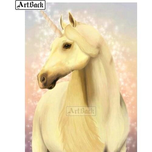 5D DIY diamond painting unicorn dragon full square drill resin diamond mosaic crafts kit 20x25cm for home decoration painting