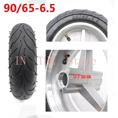 90/65-6.5 inch pocket bike front rim tire mini racing bike tubeless vacuum tire for 47cc/49cc 2-stroke motor scooter