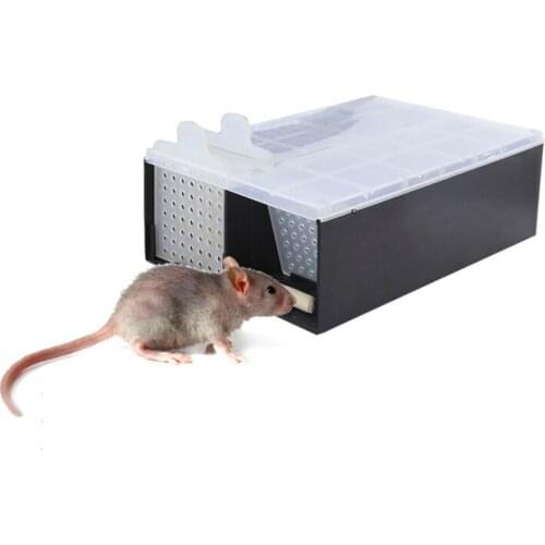 Home Mouse Trap Garden Humane Rat Trap Cage Mice Rodent Repeller Catch Bait Hamster Rat Trap