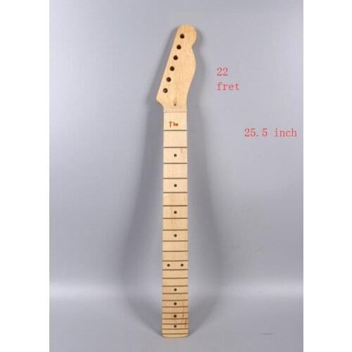 Electric guitar neck 22 Fret 25.5 Inch Maple Fretboard Truss rod Fine Parts