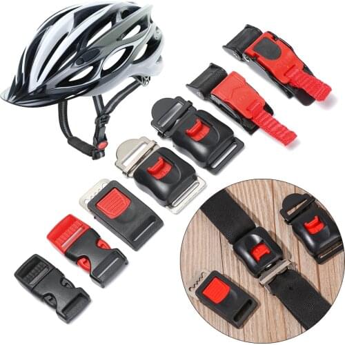 ABS Motorcycle Helmet Buckles Multi-style Bicycle Helmets Buckle Flexible Clips Motocross Chin Strap Speed Sewing Clip