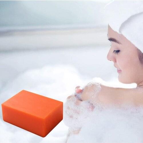 Hot Sale 100% HandMade Whitening Peeling Glutathione Arbutin Honey Kojic acid Soap 100g