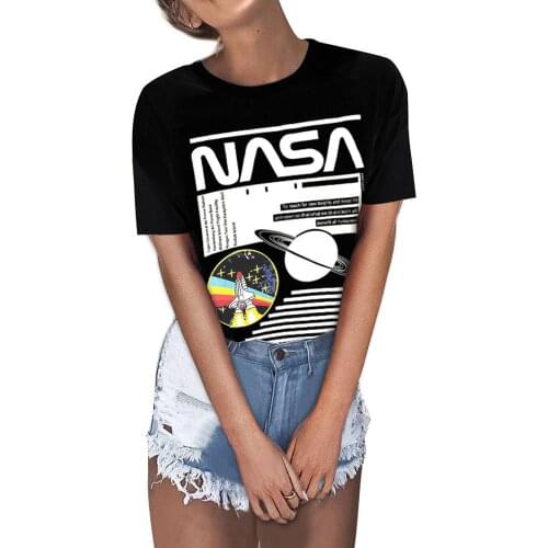 INITIALDREAM Short Sleeve Women's T-Shirts