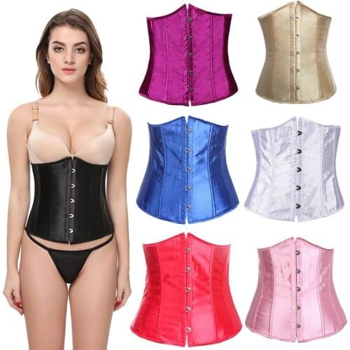 Fiber Win Women Sexy Corset Top Waist Trainer Belt Shaper Cincher Black White Slimming Charm Fashion Gothic Clothes корсет