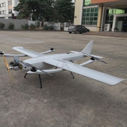 Fly Dragon Long Endurance Fuel Power Fixed Wing gasoline VTOL UAV Surveillance Survey Mapping Gasoline Engine KIT Frame