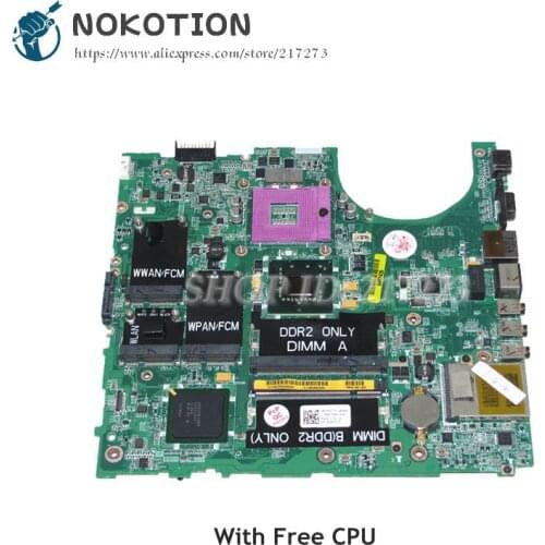 NOKOTION For Dell Studio 1535 Laptop Motherboard CN-0H277K 0H277K DAFM6BMB6D0 PWB M269C GM965 DDR2 Free CPU