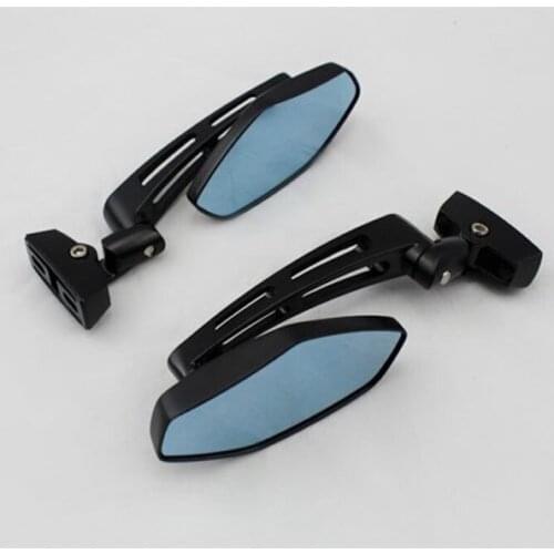 2PCS Motorcycle Rearview Mirror Handle Bar End Mirror Rear Side For Suzuki GSXR 600 750 1000 Hayabusa(All Years)