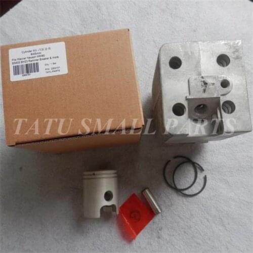WM80 CYLINDER KIT 45MM FOR WACKER BS600 BH23 BH24 BH55 BREAKER RAMMER ZYLINDER ASSEMBLY PISTON RINGS PIN CLIPS CATALYSATOR TYPE
