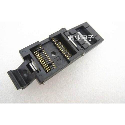 Clamshell 100%New&Original SOP28 IC51-0282-334-1 IC Burning seat Adapter testing seat Test Socket test bench