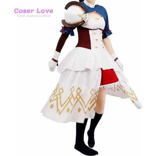 Princess Connect! Re:Dive Pecorine Eustiana von Astraea Cosplay Costume Halloween Christmas party costume