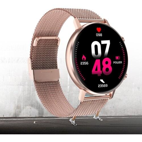 Smart Watch Men Full Round Touch Screen 360*360 Resolution Fitness Heart Rate IP68 Waterproof Women Smartwatch For Android IOS