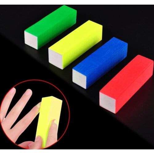 High Qaulity Sanding Nail File Buffer Block For UV Gel Nail Polish Nail Art Tools Manicure Pedicure White Form Nail Buffers File