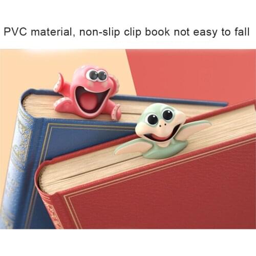 Wacky Bookmark Stereo Kawaii Cartoon Bookmark 3D Animal Wacky Bookmarks for Book HR