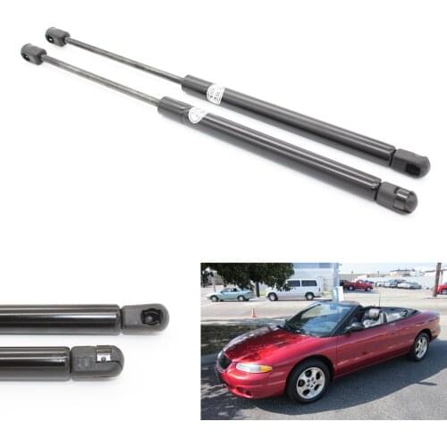 2pcs Door Trunk Boot Gas Charged Spring Struts Lift Support Damper For 1997- 1999 2000 Chrysler Sebring Convertible 9.96 inch