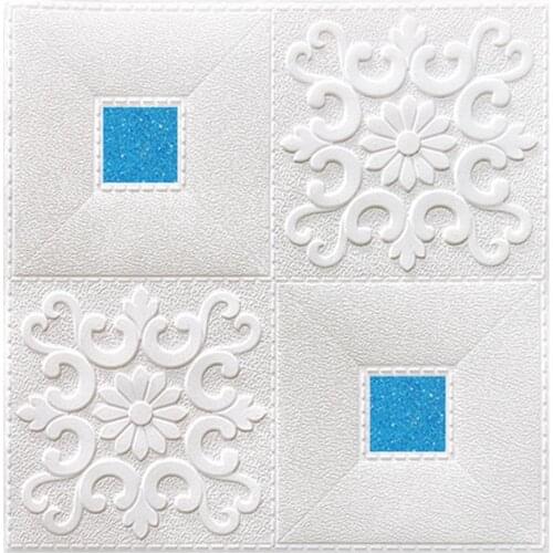 3D Brick Anticollision DIY Home Decor XPE Foam Anti-Collision Waterproof Self-Adhesive Wall Sticker soft Wrap Wall Skirt