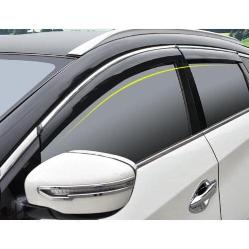 Fit For Nissan Murano 2015 2016 2017 2018 2019 Window Visor Sun Rain Guard Vent Shade 4pcs