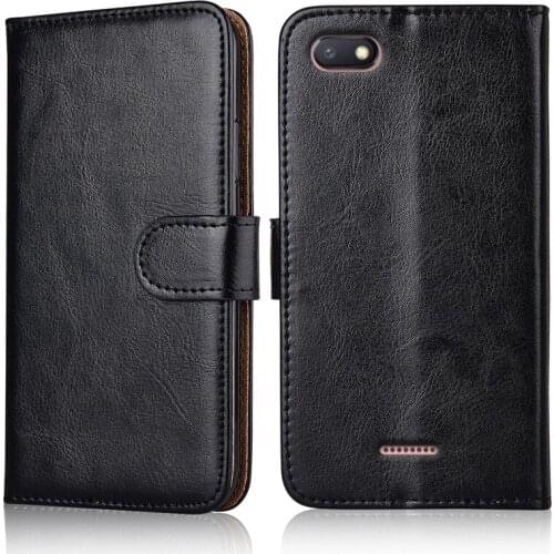 Wallet Flip Case For Xiaomi Redmi 6A Cover Leather Fitted Case For Para On Redmi 6A Redmi6A Redmi6 A Coque Phone Case