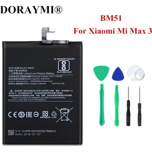 Doraymi Xiaomi Mi Max Phone Batteries