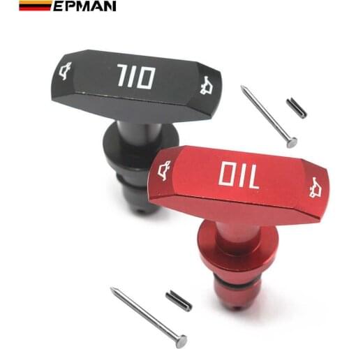 EPMAN For Ford Mustang 96-04 Billet Oil Dipstick Pull Handle Dip Stick Fits ALL V8 EPCA0411