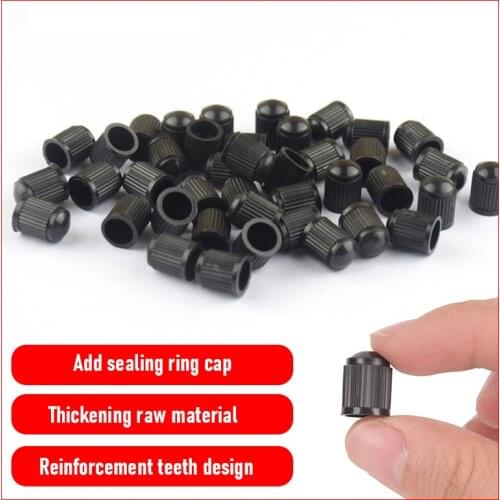 10PCS Universal Tubeless Tyre Wheel Stem Air Valve Caps Car Tire Valve Caps Auto Truck Bike MTB Dust Dustproof Caps Accessories