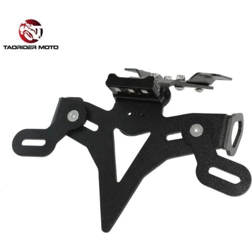 License Plate Holder Bracket Kit For Yamaha MT-07 FZ-07 MT07 FZ07 MT FZ 07 2014-2020 Tail Tidy Fender Eliminator with LED Light